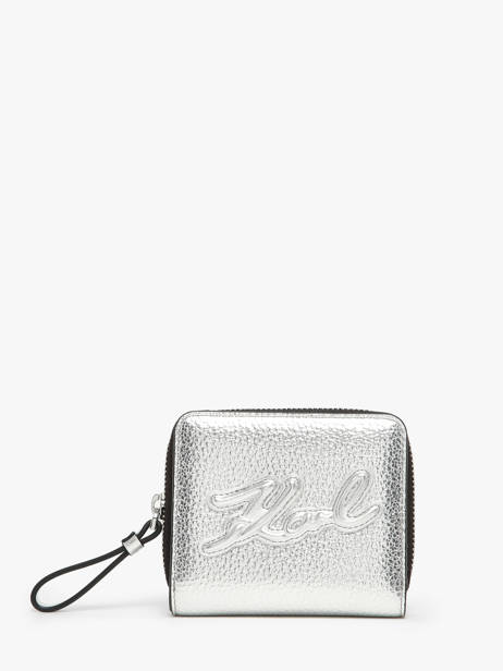 Portefeuille Karl lagerfeld Zilver k skuare 245W3235